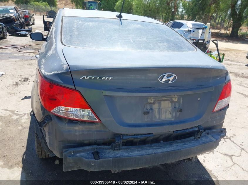 2012 Hyundai Accent Gls VIN: KMHCT4AE3CU200398 Lot: 39956418