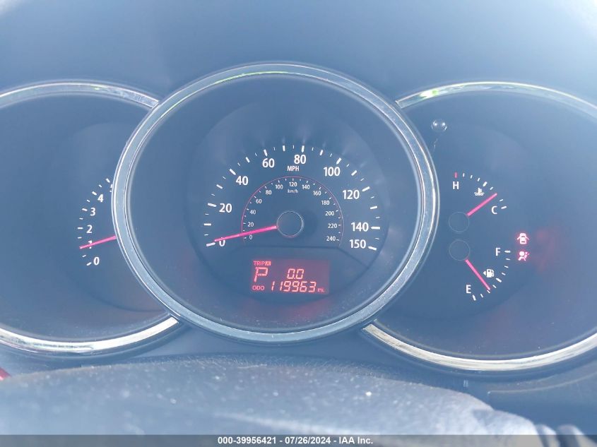 2012 Kia Sorento Ex VIN: 5XYKU3A65CG300066 Lot: 39956421