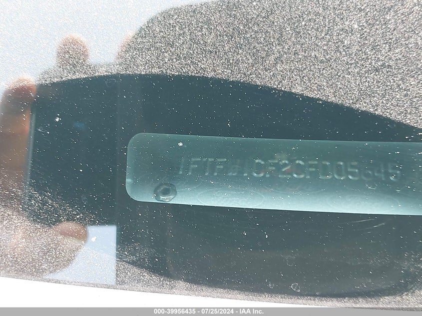 2012 Ford F-150 Supercrew VIN: 1FTFW1CF2CFD05645 Lot: 39956435