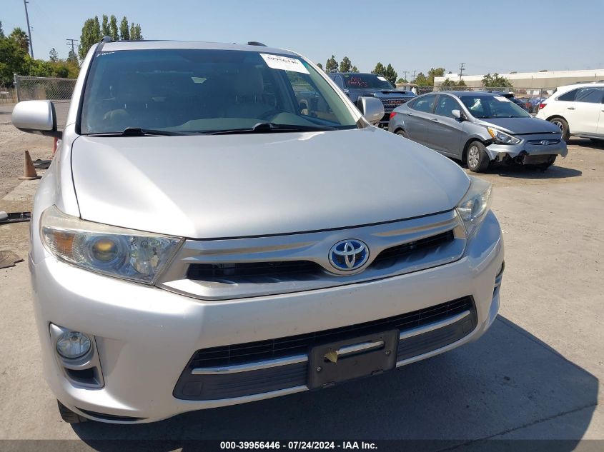 2011 Toyota Highlander Hybrid Limited V6 VIN: JTEDC3EH2B2002425 Lot: 39956446