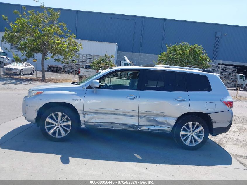 2011 Toyota Highlander Hybrid Limited V6 VIN: JTEDC3EH2B2002425 Lot: 39956446