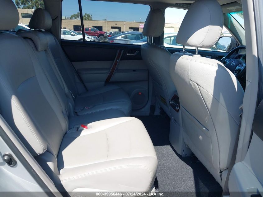 2011 Toyota Highlander Hybrid Limited V6 VIN: JTEDC3EH2B2002425 Lot: 39956446