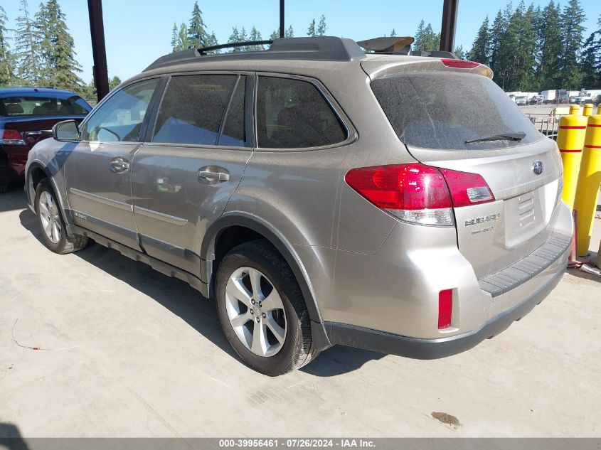 2014 Subaru Outback 2.5I Premium VIN: 4S4BRBCC9E3237491 Lot: 39956461