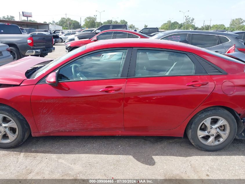 2022 Hyundai Elantra Se VIN: KMHLL4AG5NU329327 Lot: 39956465