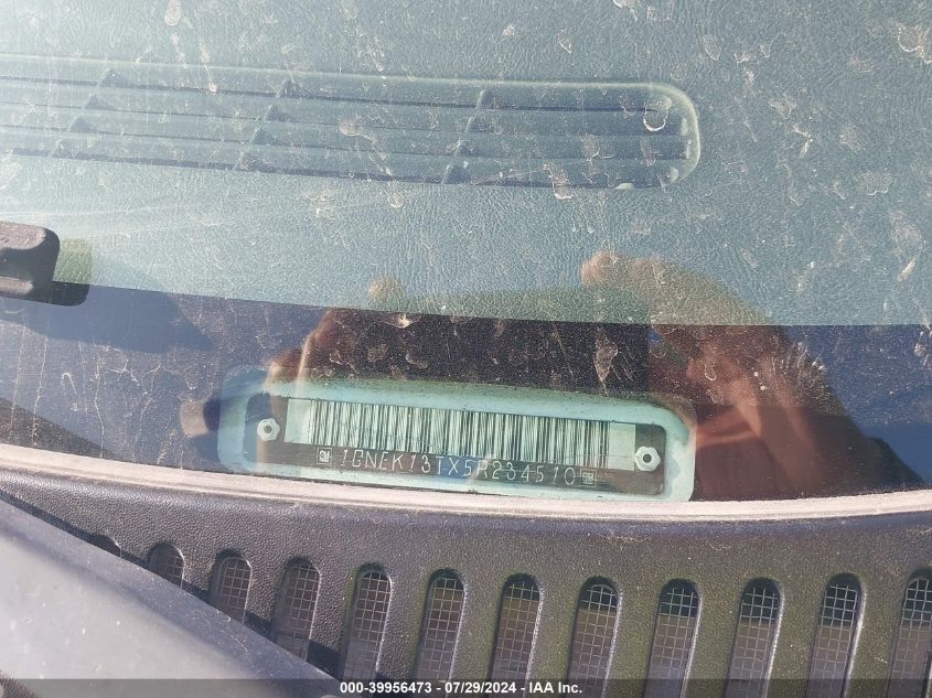 2005 Chevrolet Tahoe Ls VIN: 1GNEK13TX5R234510 Lot: 39956473