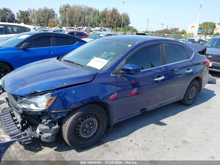 2017 Nissan Sentra S VIN: 3N1AB7AP5HY339490 Lot: 39956481