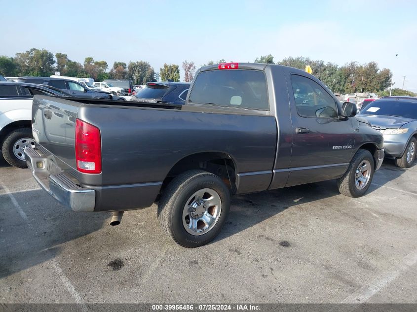 2002 Dodge Ram 1500 St VIN: 1D7HA16N32J222785 Lot: 39956486