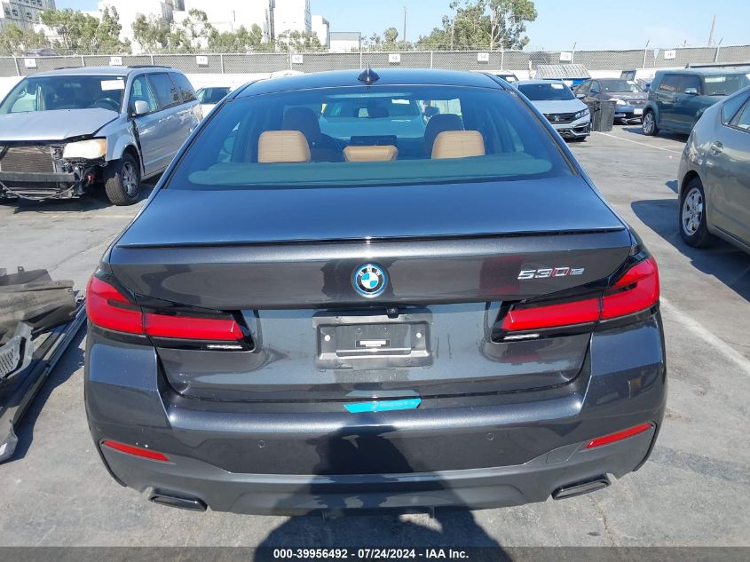 2023 BMW 530E VIN: WBA13AG02PCL18764 Lot: 39956492