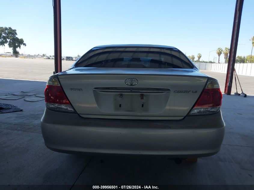 2005 Toyota Camry Le/Se/Std/Xle VIN: 4T1BE32K65U542709 Lot: 39956501