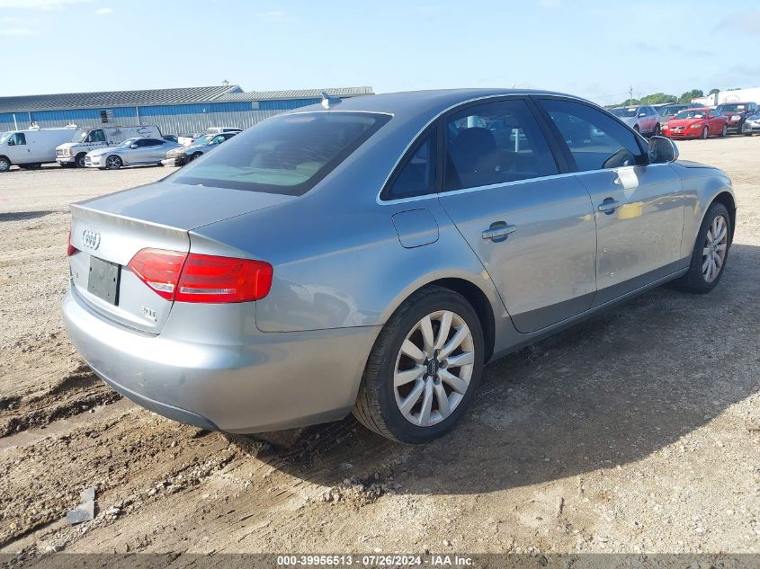 2009 Audi A4 2.0T Prem Plus VIN: WAUSF78K39A096393 Lot: 39956513