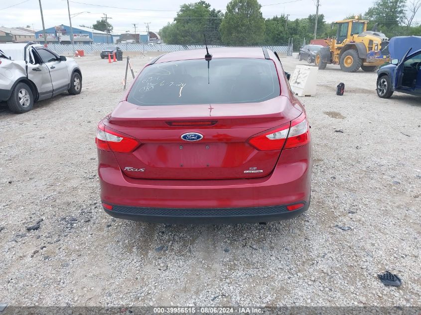 2013 Ford Focus Se VIN: 1FADP3F27DL300829 Lot: 39956515