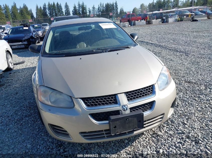 2006 Dodge Stratus Sxt VIN: 1B3EL46X06N242504 Lot: 39956522