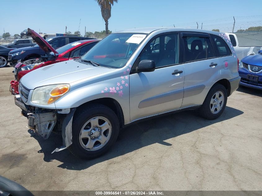 2004 Toyota Rav4 VIN: JTEGD20V940008108 Lot: 39956541