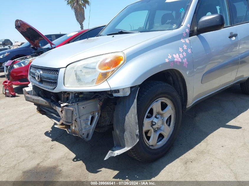 2004 Toyota Rav4 VIN: JTEGD20V940008108 Lot: 39956541