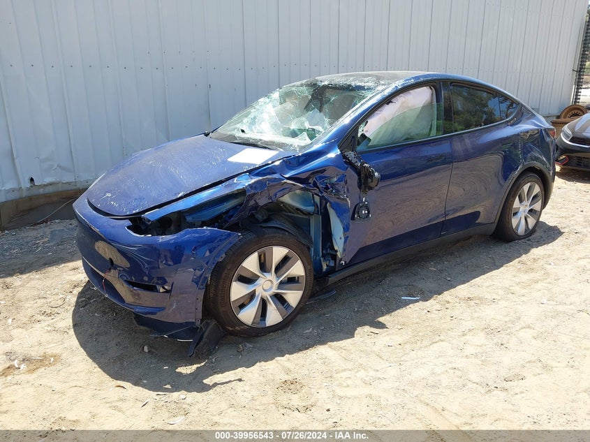 VIN 7SAYGDEE1PF896141 2023 TESLA MODEL Y