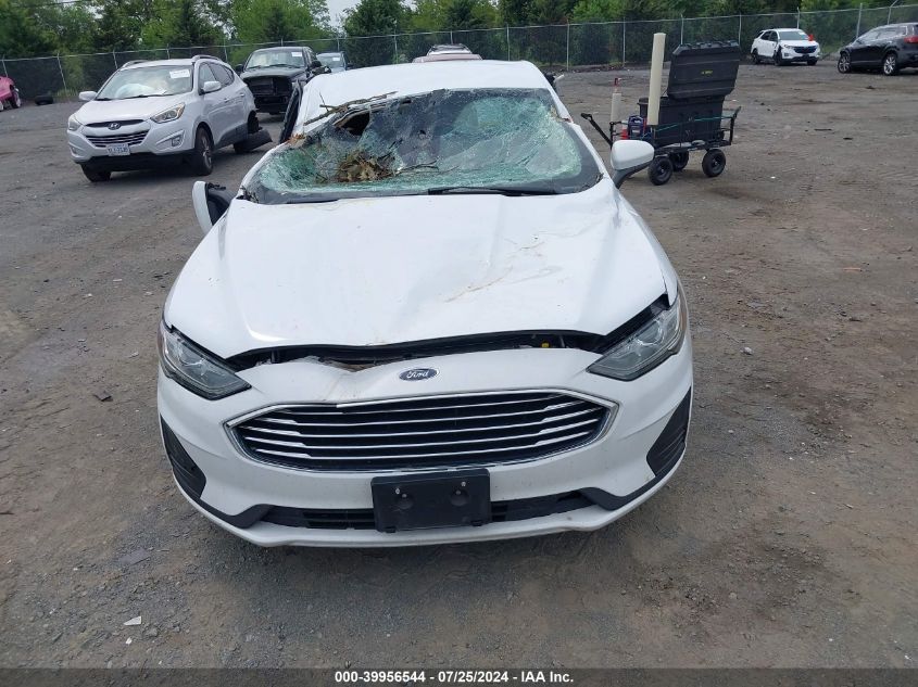 2019 Ford Fusion Hybrid Se VIN: 3FA6P0LU1KR226481 Lot: 39956544