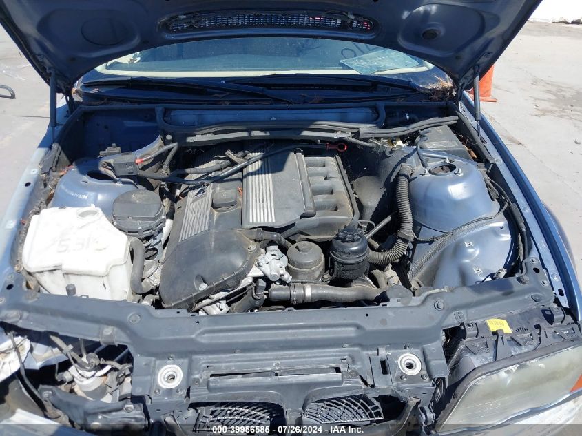 1999 BMW 323I VIN: WBAAM3336XFP57876 Lot: 39956585