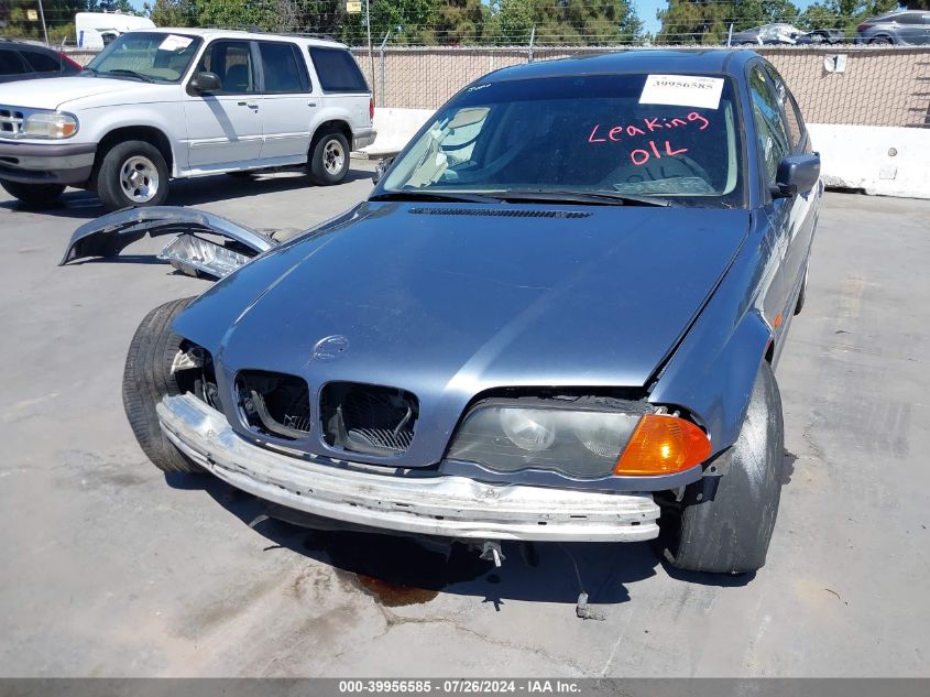 1999 BMW 323I VIN: WBAAM3336XFP57876 Lot: 39956585