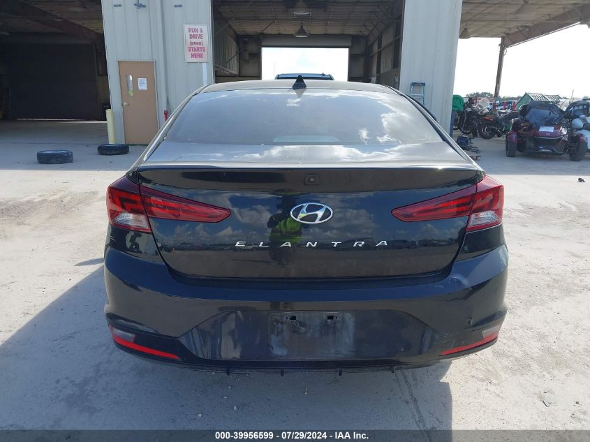 2020 Hyundai Elantra Sel VIN: KMHD84LF7LU035645 Lot: 39956599