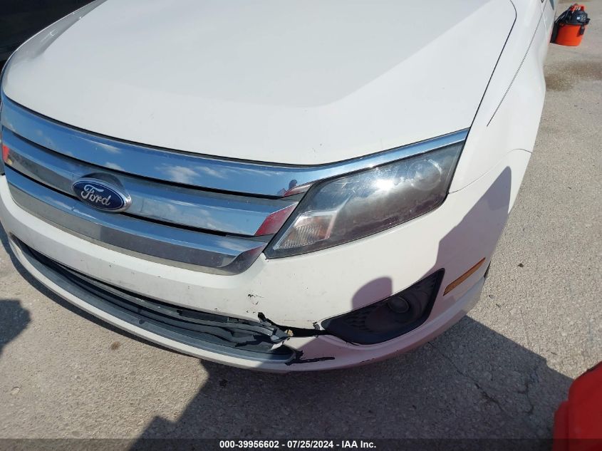 2012 Ford Fusion Se VIN: 3FAHP0HG3CR291782 Lot: 39956602