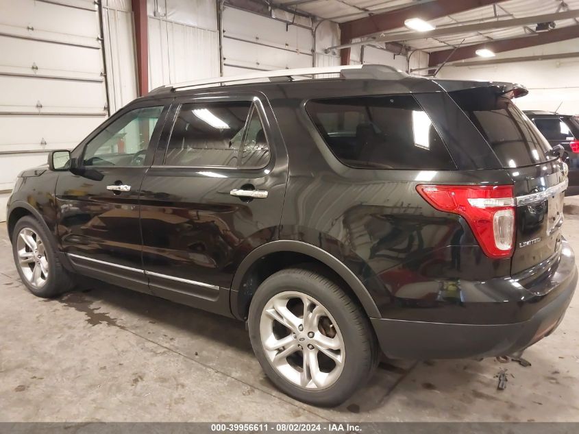 2012 Ford Explorer Limited VIN: 1FMHK8F89CGA94184 Lot: 39956611