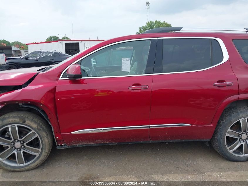 2019 GMC Acadia Denali VIN: 1GKKNXLSXKZ207143 Lot: 39956634