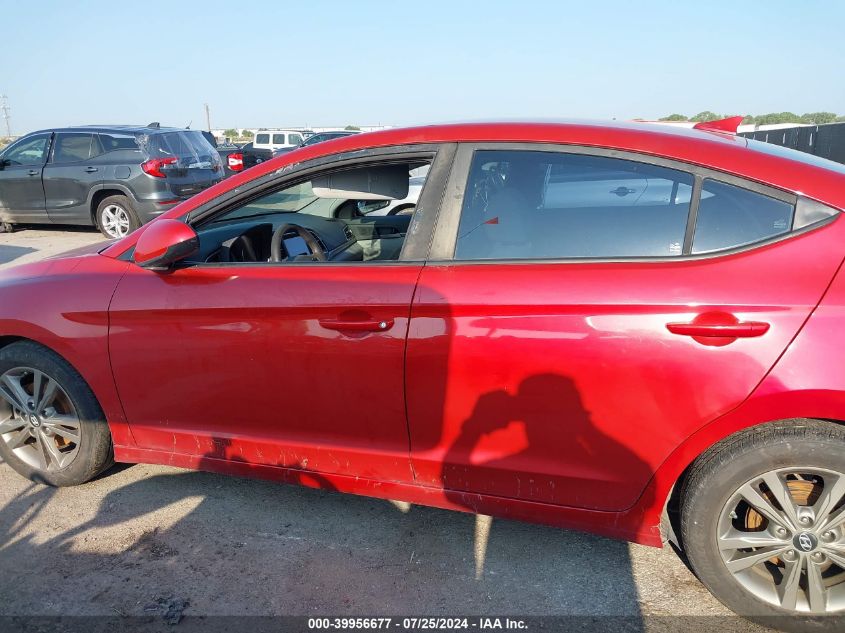 2018 Hyundai Elantra Sel VIN: 5NPD84LF1JH306419 Lot: 39956677