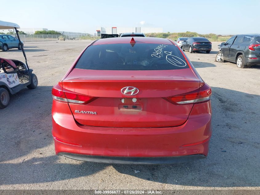 2018 Hyundai Elantra Sel VIN: 5NPD84LF1JH306419 Lot: 39956677