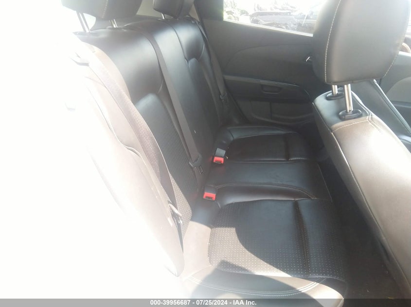 2016 Chevrolet Sonic Ltz Auto VIN: 1G1JE6SB3G4142524 Lot: 39956687