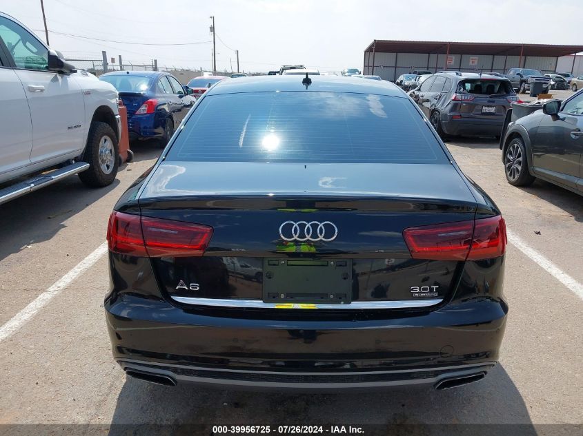 2016 Audi A6 3.0T Premium Plus VIN: WAUFGAFC3GN171915 Lot: 39956725