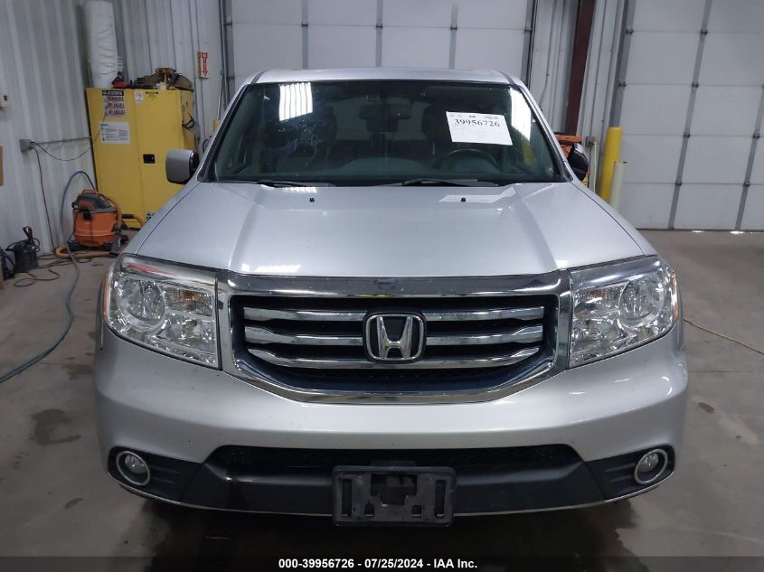 2013 Honda Pilot Ex-L VIN: 5FNYF4H57DB012517 Lot: 39956726