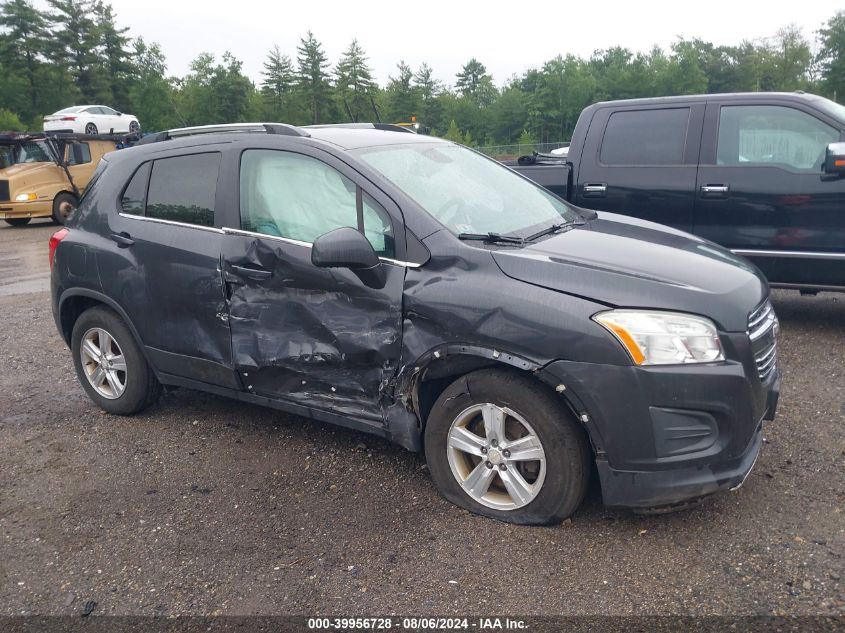 2016 Chevrolet Trax Lt VIN: 3GNCJPSB2GL221069 Lot: 39956728