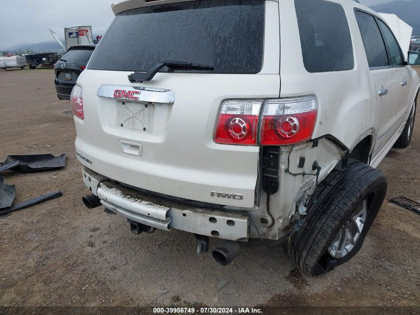 2011 GMC Acadia Denali VIN: 1GKKVTED1BJ242479 Lot: 39956749