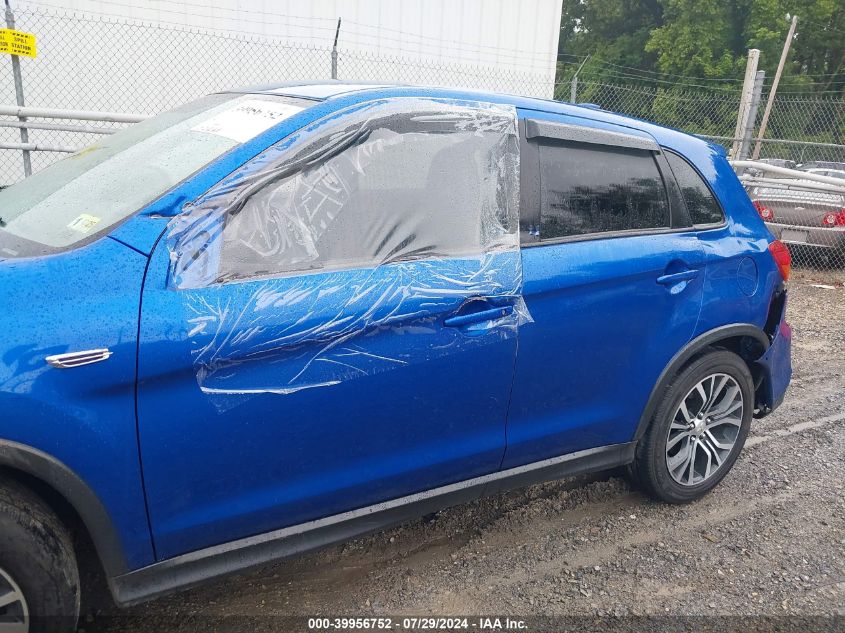 2018 Mitsubishi Outlander Sport Es 2.0 VIN: JA4AP3AU3JZ028563 Lot: 39956752