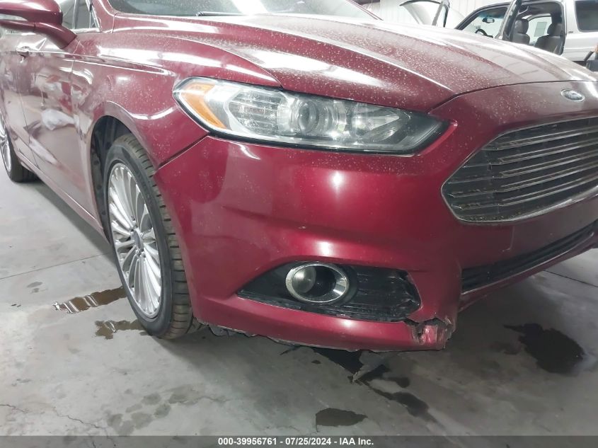 2015 Ford Fusion Titanium VIN: 3FA6P0K98FR268827 Lot: 39956761