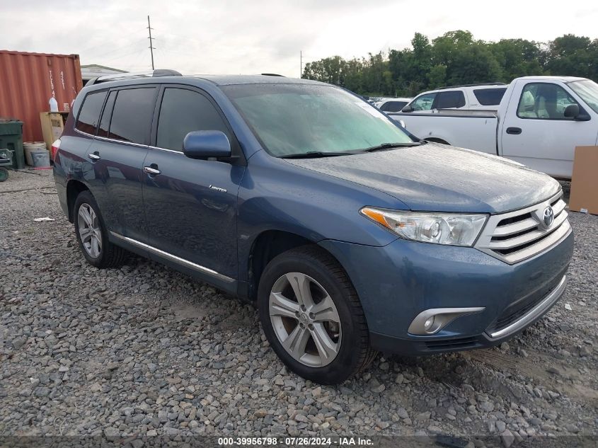 2013 Toyota Highlander Limited V6 VIN: 5TDYK3EH5DS100286 Lot: 39956798