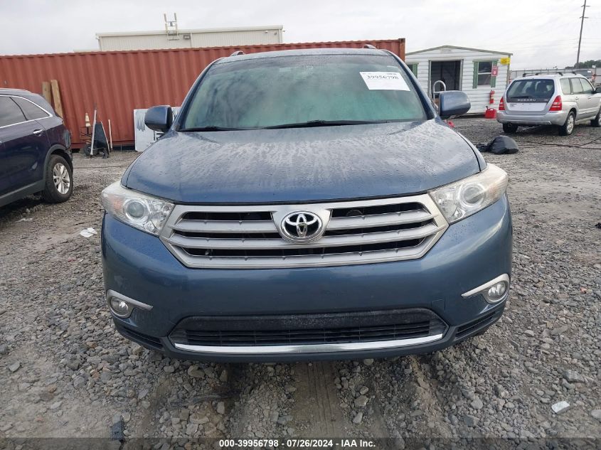 2013 Toyota Highlander Limited V6 VIN: 5TDYK3EH5DS100286 Lot: 39956798