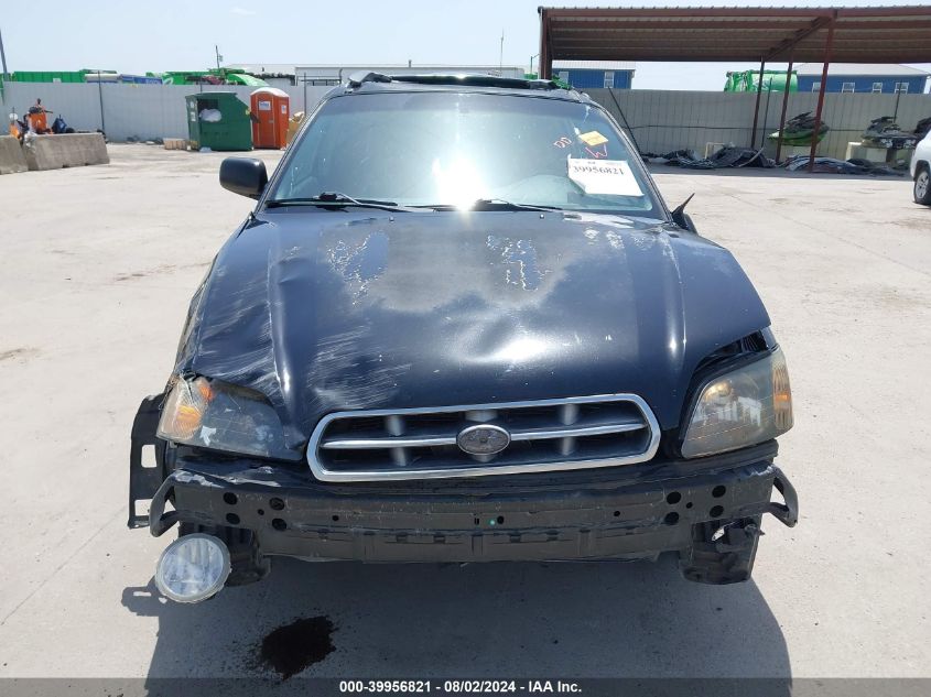 2006 Subaru Baja Sport VIN: 4S4BT62C267106648 Lot: 39956821