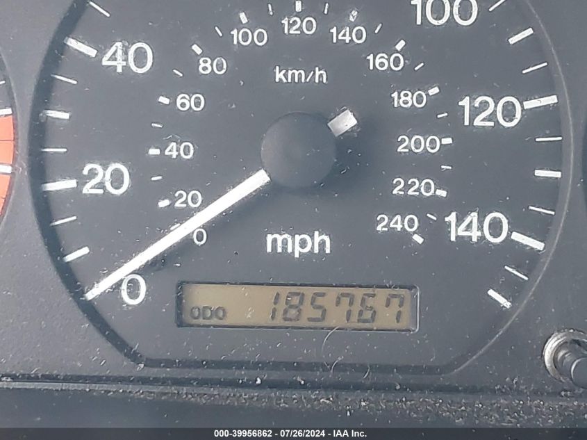 1999 Mazda 626 Es/Lx VIN: 1YVGF22C2X5830499 Lot: 39956862