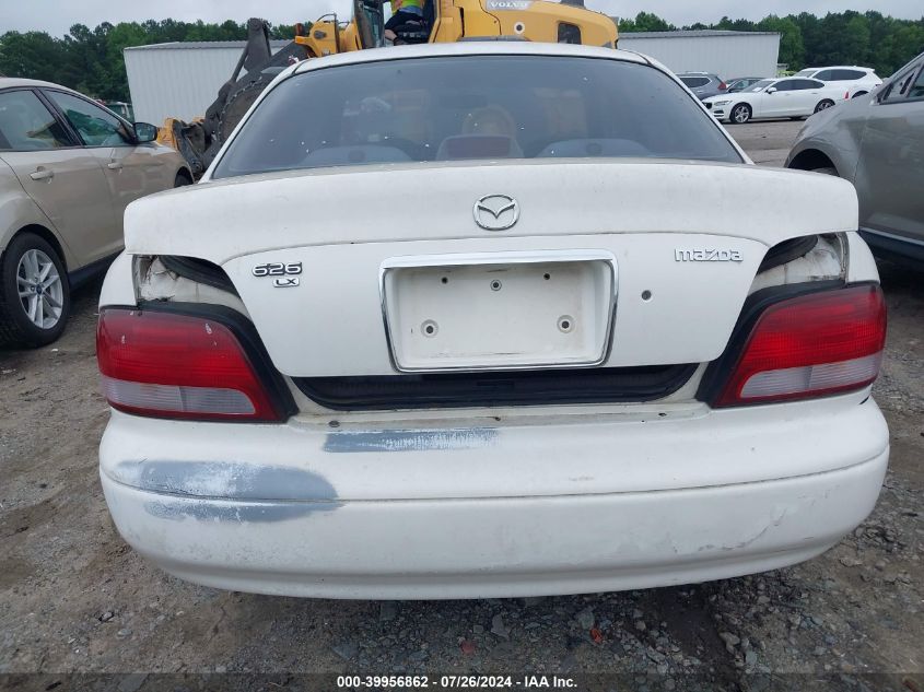 1999 Mazda 626 Es/Lx VIN: 1YVGF22C2X5830499 Lot: 39956862