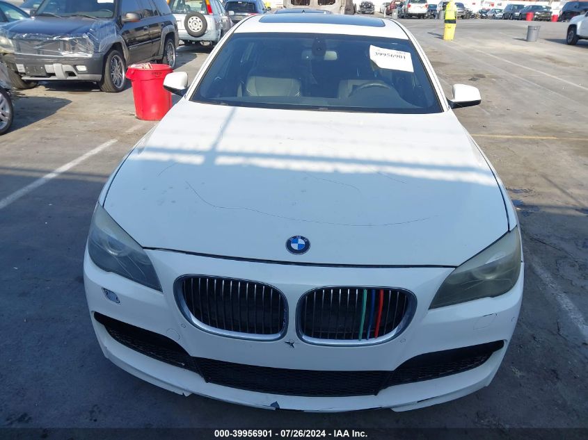 2012 BMW 750Li VIN: WBAKB8C51CC964955 Lot: 39956901