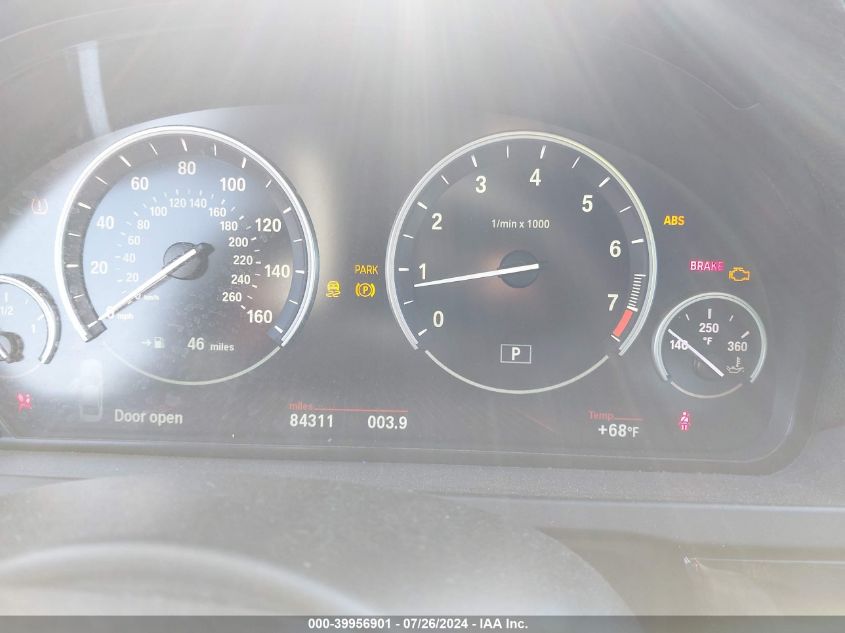 2012 BMW 750Li VIN: WBAKB8C51CC964955 Lot: 39956901