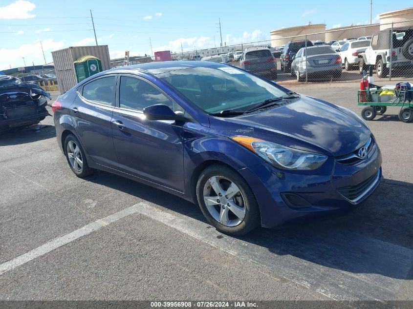 2013 Hyundai Elantra Gls VIN: 5NPDH4AE0DH233932 Lot: 39956908