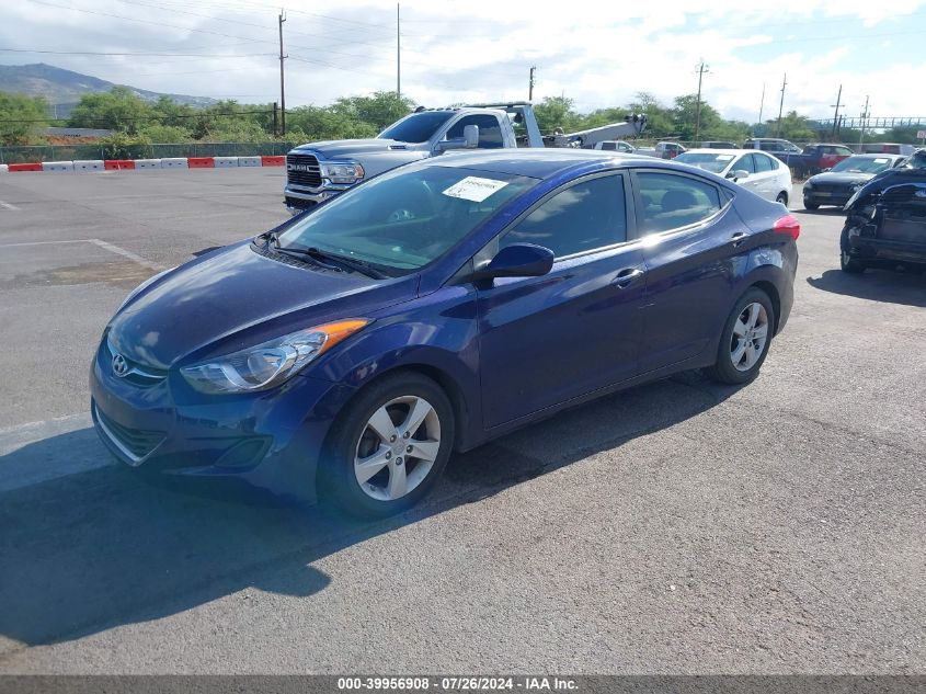 2013 Hyundai Elantra Gls VIN: 5NPDH4AE0DH233932 Lot: 39956908