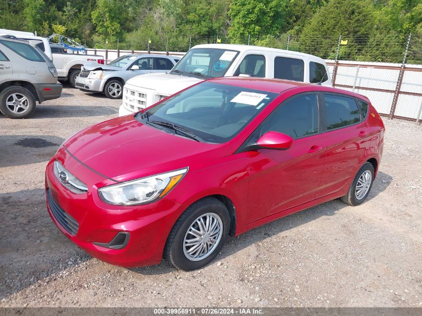 KMHCT5AE8HU350617 2017 HYUNDAI ACCENT - Image 2