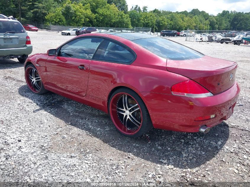 WBAEH73484B215624 | 2004 BMW 645CI