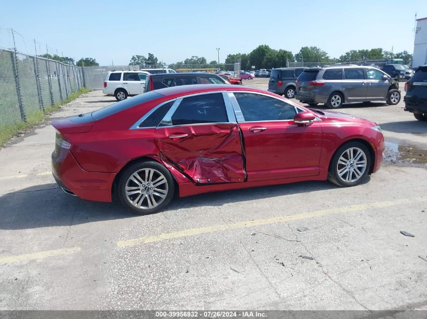 2015 Lincoln Mkz VIN: 3LN6L2GK3FR619801 Lot: 39956932