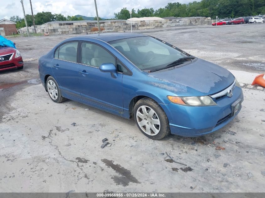 1HGFA15576L080116 | 2006 HONDA CIVIC