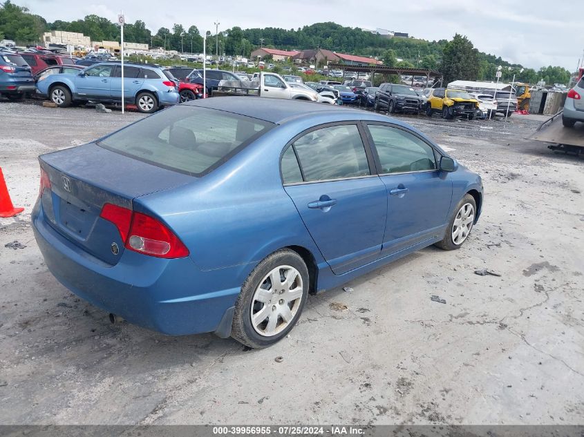 1HGFA15576L080116 | 2006 HONDA CIVIC