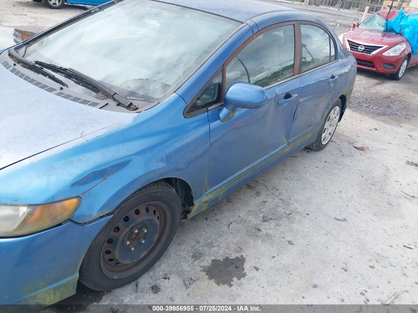 1HGFA15576L080116 | 2006 HONDA CIVIC